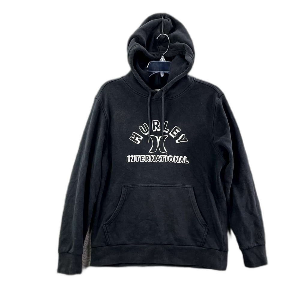 Hurley International Hoodie Mens Small Fleece Lined Pullover Gorpcore Athleisure